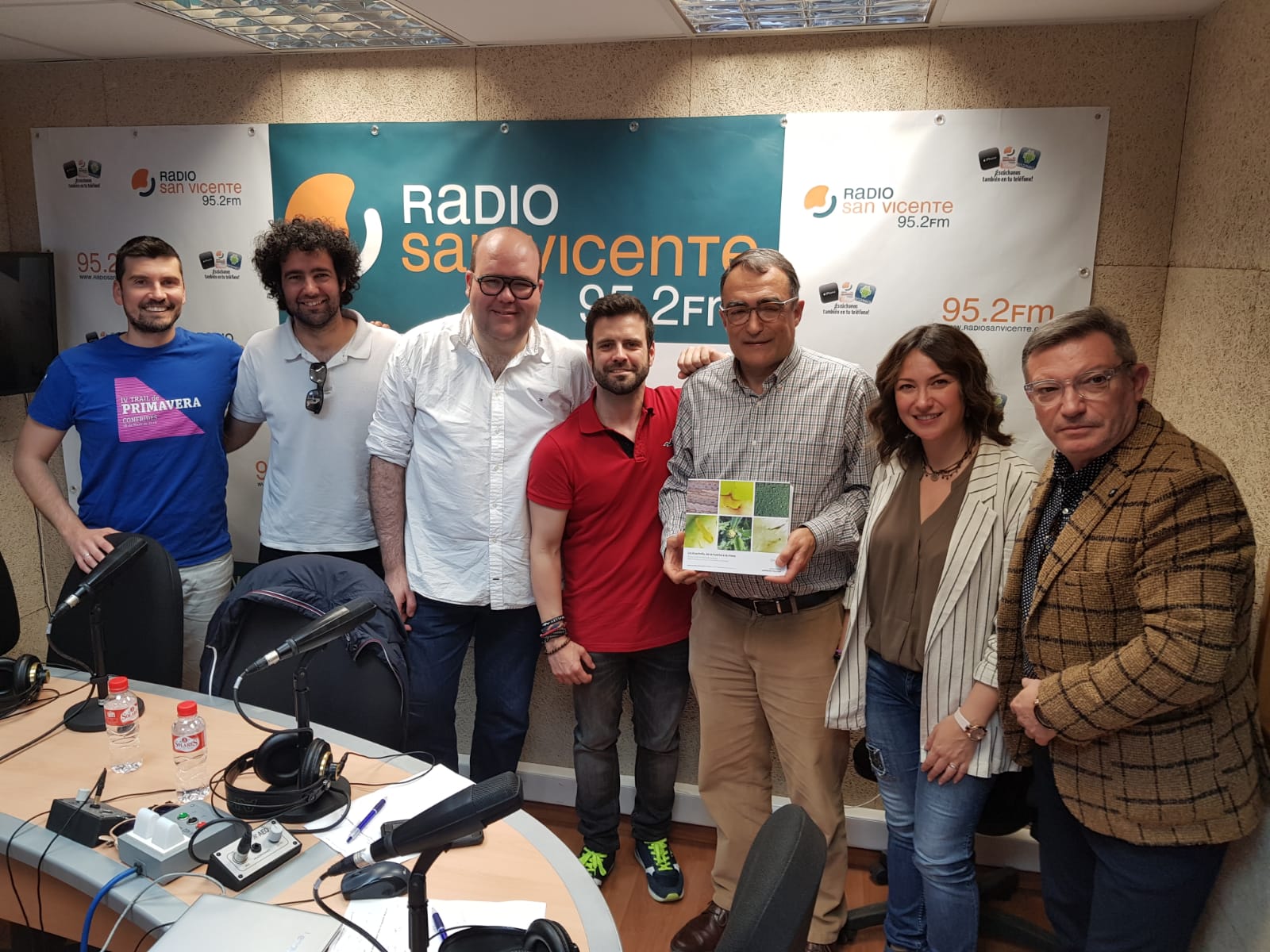Josep Bernabeu y María Tormo intervienen en Radio San Vicente